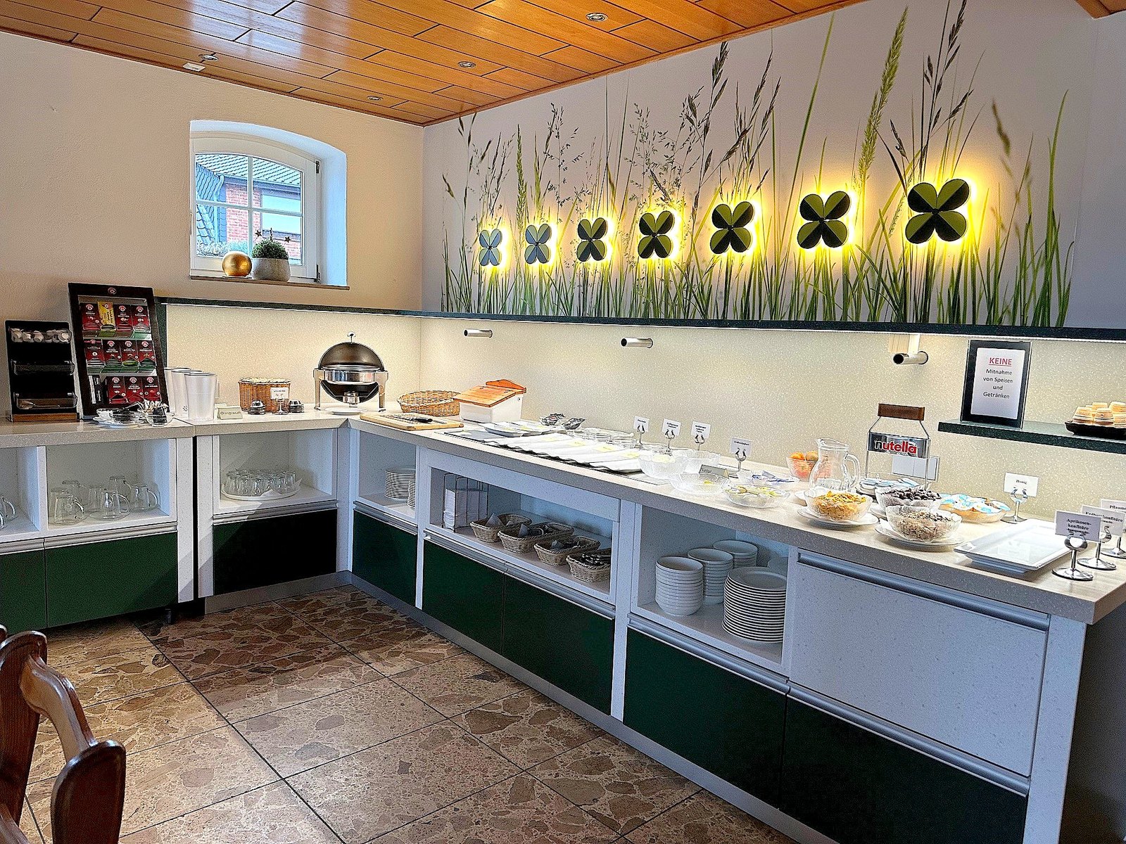 Frühstücksbuffet im Landhotel